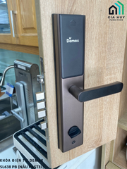 Khóa điện tử Demax SL638 BN (Đen Nano) / SL638 RM (Mocha Đỏ) / SL638 PB (Nâu Pastel) mở khóa bằng WIFI APP thông minh