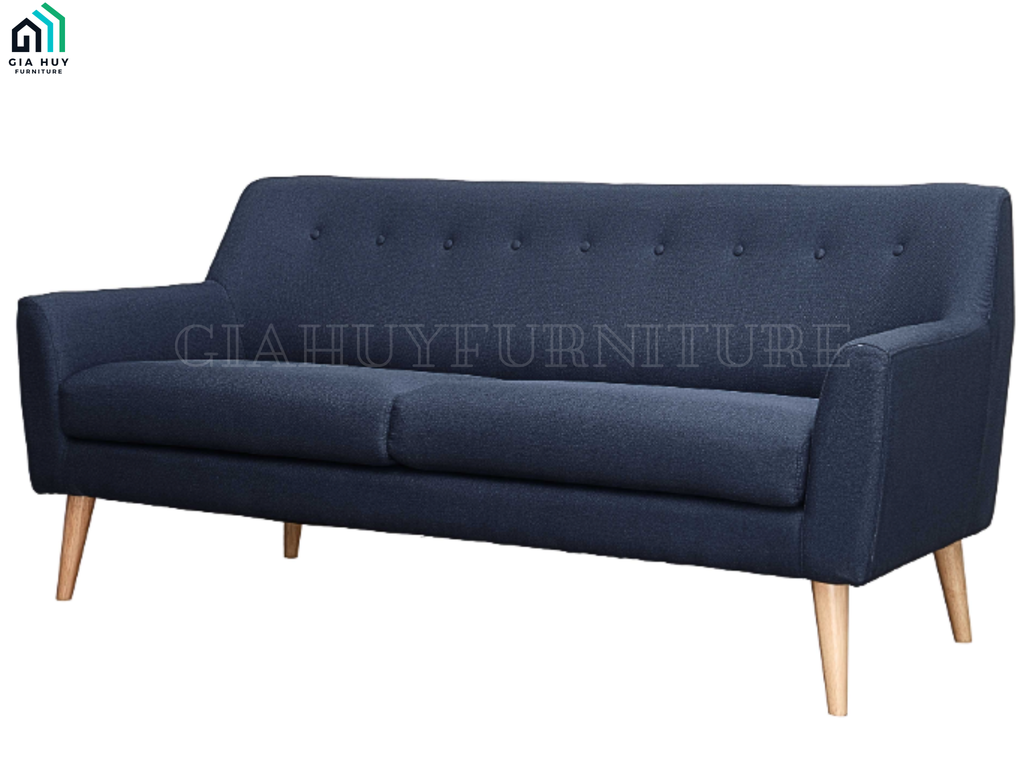 Bộ Sofa VITA (3 chỗ - Vải Malmo, Màu xanh dương)