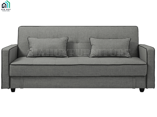 Bộ Sofa giường MAPUTO (Vải BL1042 / Vải BL1071 , Màu xám nhạt / Màu xám đậm)