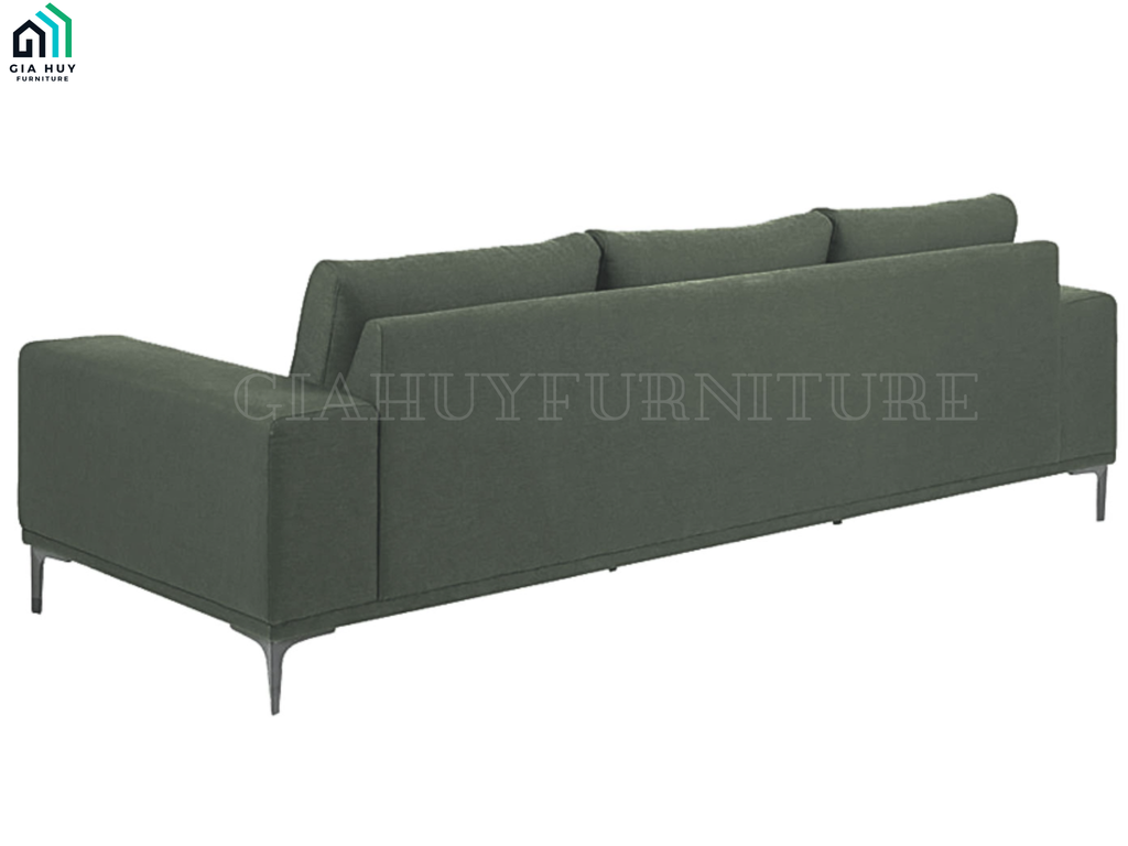 Bộ Sofa EMERSON (3 chỗ - Vải Max, Màu xám xanh)