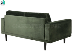 Bộ Sofa DAGMAR (3 chỗ - Vải Town / Vải Vic, Màu xám / Màu xanh lá)