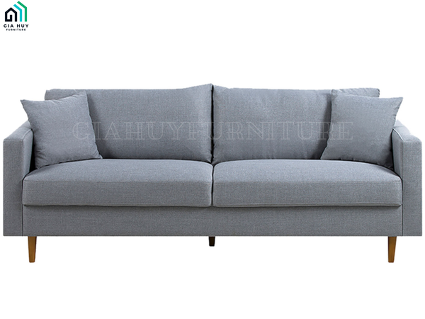 Bộ Sofa ADELAIDE (3 chỗ - Vải Malmo, Màu xám)