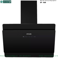 Máy hút mùi Spelier SP - 868 (Áp tường - Kính vát)