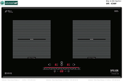 Bếp từ đôi Spelier SPE - IC1189 (Made in Germany)