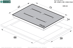 Bếp từ đôi Spelier SPE - IC928 C / SPE - IC928 C Plus (Made in Germany)