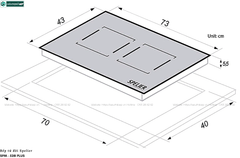 Bếp từ đôi Spelier SPM - 528I PLUS (Made in Malaysia)