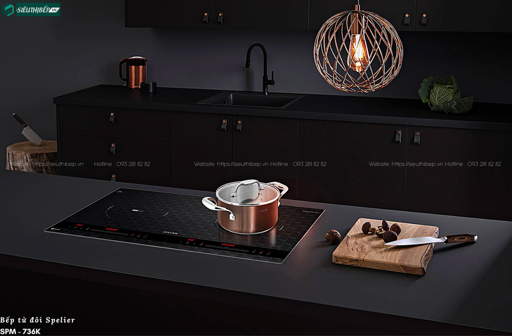 Bếp từ đôi Spelier SPM - 736K (Made in Malaysia)