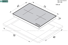 Bếp từ đôi Spelier SPM - 868I (Made in Malaysia)
