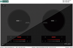 Bếp từ đôi Spelier SPM - 980I PLUS (Made in Malaysia)
