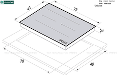 Bếp từ đôi Spelier SPM - 988I PLUS (Made in Malaysia)