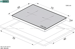 Bếp từ đôi Spelier SPM - 998I PLUS (Made in Malaysia)