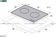Bếp từ đôi Spelier SPM - T71K PLUS (Made in Malaysia)