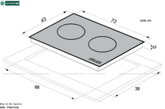 Bếp từ đôi Spelier SPM - T71KS Plus (Made in Malaysia)