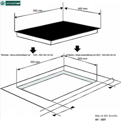 Bếp từ đôi Sevilla SV - 130T (Inverter tiết kiệm điện)