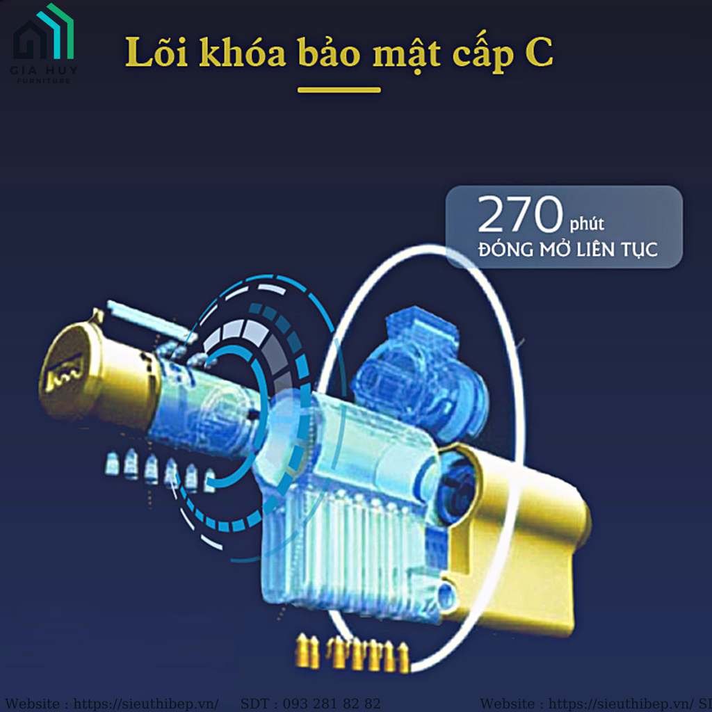 Khóa điện tử Philips 9300 (Mở khóa Gateway tối tân)