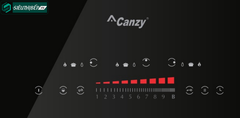 Bếp từ kết hợp điện Canzy CZ TL 67GB Inverter tiết kiệm điện