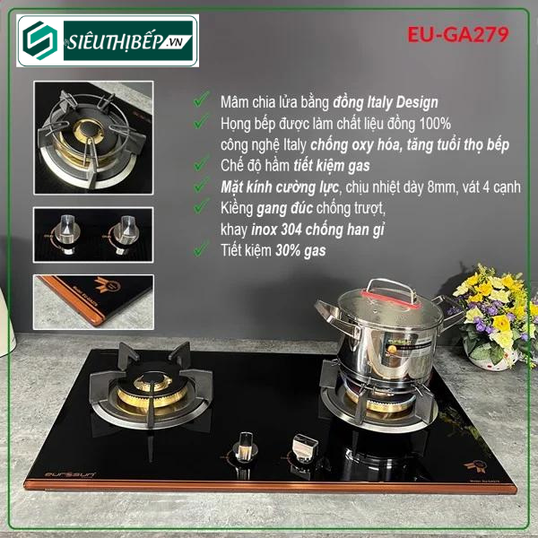 Bếp gas đôi Eurosun EU - GA279