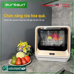 Máy rửa bát Eurosun STB 50E06EU (Rửa bát - rửa trái cây) độc lập