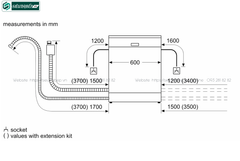 Máy rửa bát Bosch HMH SMV6ZCX42E - Serie 6 (Âm toàn phần - 14 bộ đồ ăn Châu Âu)