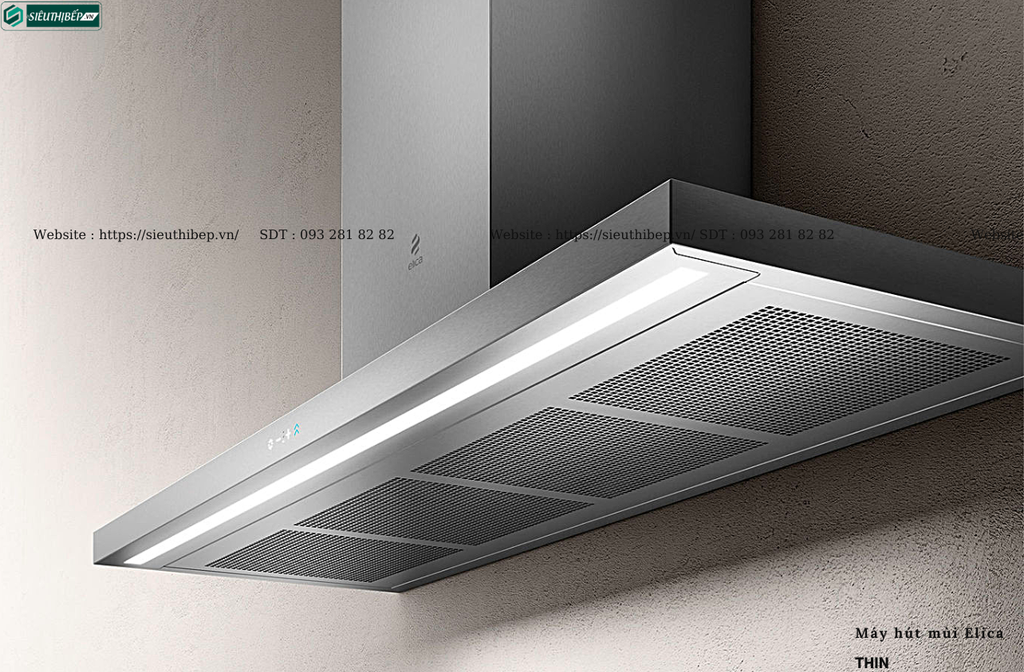 Máy hút mùi Elica THIN (Áp tường, chữ T - Made in Italy)