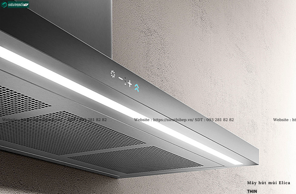 Máy hút mùi Elica THIN (Áp tường, chữ T - Made in Italy)