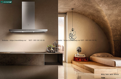 Máy hút mùi Elica THIN (Áp tường, chữ T - Made in Italy)