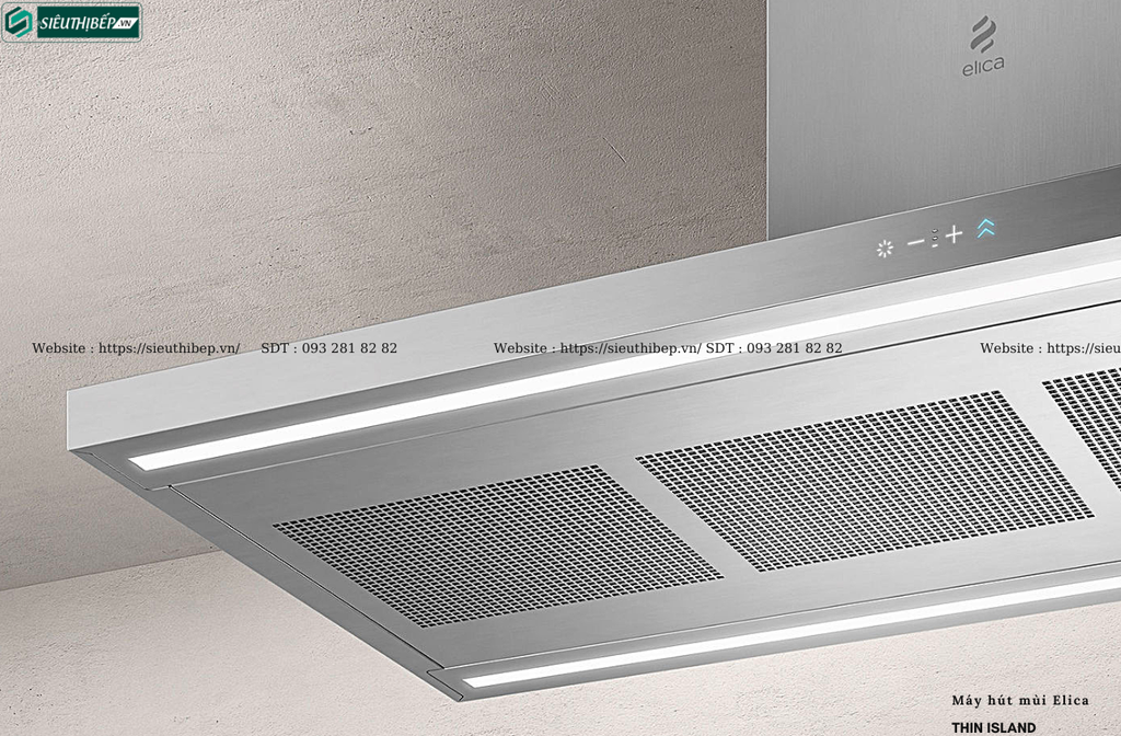 Máy hút mùi Elica THIN ISLAND (Đảo - Made in Italy)