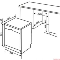 SMS6ZCI16E Máy rửa bát Bosch chính hãng sấy khô hoàn toàn (Germany)