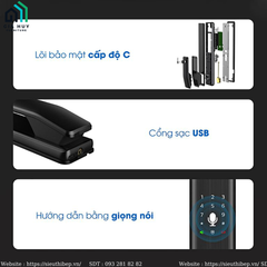 Khóa điện tử Philips Alpha-5 (Mở khóa bằng Bluetooth thông minh)