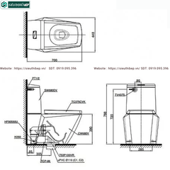 Bồn cầu 2 khối TOTO CS680DT4#XW (Nắp Đóng Êm TC375CVK)