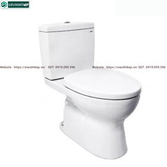 Bồn cầu 2 khối TOTO CS320PDRT3#W (Nắp Đóng Êm TC385VS)