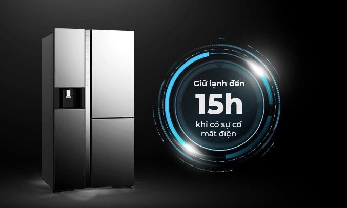 Tủ lạnh Hitachi chính hãng Inverter 569 lít R-MY800GVGV0(MIR)