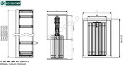 Tủ kho Eurogold EP90640 / EG90640S / EG90440S (Nan cánh rút)