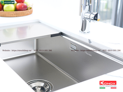 Chậu rửa bát inox Konox KN 8146SU Dekor - Basic (1 hộc - lắp âm)