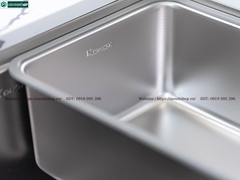 Chậu rửa bát inox Konox KN 8146SU Dekor - Basic (1 hộc - lắp âm)