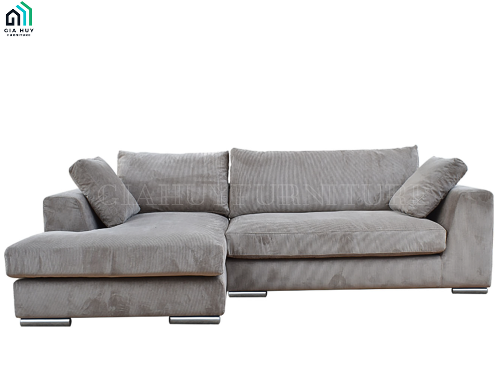 Bộ Sofa AMERY (Góc trái & Phải - Da Santos / Vải Holly / Vải Wind)