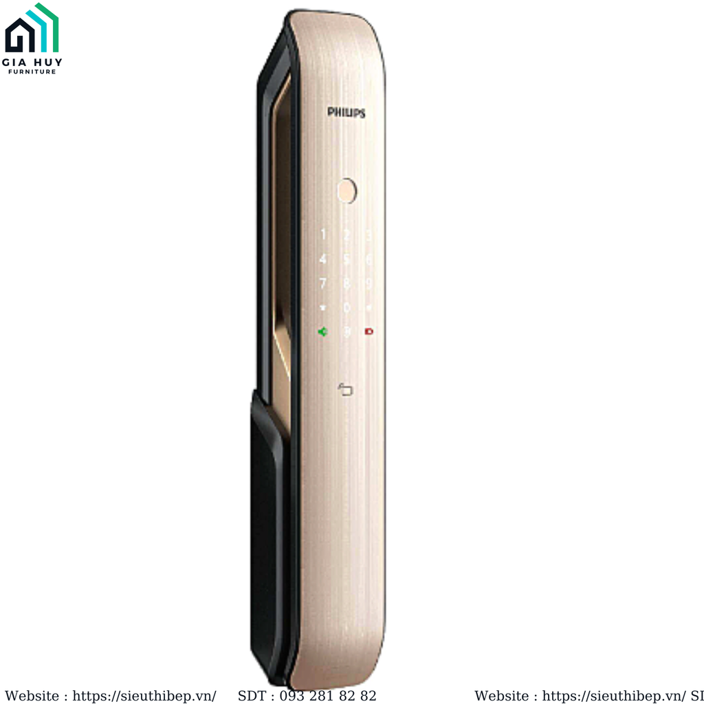 Khóa điện tử Philips 9200 (Mở khóa bằng Bluetooth thông minh)