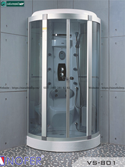 Phòng tắm xông hơi ướt Nofer VS - 801 (Công nghệ Châu Âu)