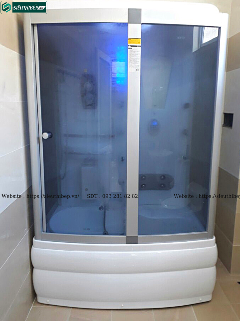 Phòng tắm xông hơi ướt Nofer VS - 805 (Công nghệ Châu Âu)