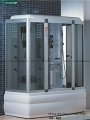 Phòng tắm xông hơi ướt Nofer VS - 807 (Công nghệ Châu Âu)
