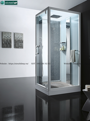 Phòng tắm xông hơi ướt Nofer VS - 89101S (White/Black)