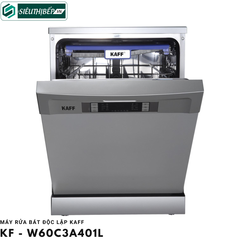 Máy rửa bát Kaff KF - W60C3A401L (Độc lập -  14 bộ đồ ăn Châu Âu)