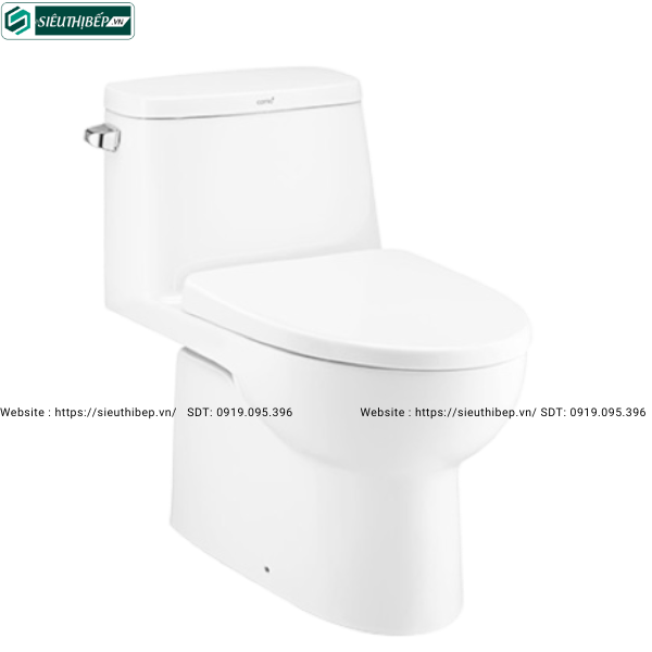 Bồn cầu 1 khối COTTO C1142 - Nắp Êm Xả Gạt