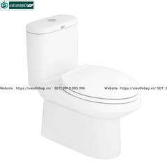 Bồn cầu 1 khối American Standard WP - 1841 (Nắp êm)