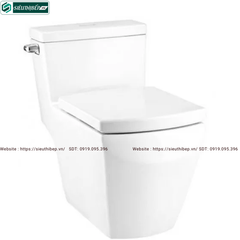 Bồn cầu 1 khối COTTO C107147 - Nắp Êm Xả Gạt