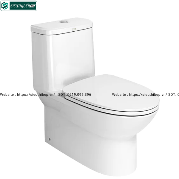 Bồn cầu 1 khối American Standard WP - 2073 (Nắp êm)