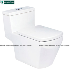 Bồn cầu 1 khối COTTO C10717 - Nắp Êm