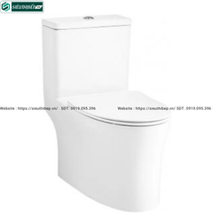 Bồn cầu 1 khối COTTO C105607 - Nắp Êm