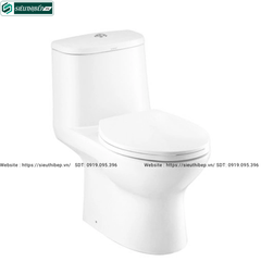 Bồn cầu 1 khối COTTO C1053 - Nắp Êm