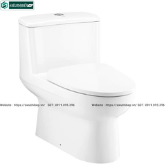 Bồn cầu 1 khối COTTO C105407 - Nắp Êm